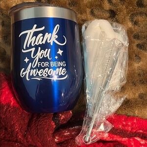 Stainless Steel Wine Tumbler 12oz